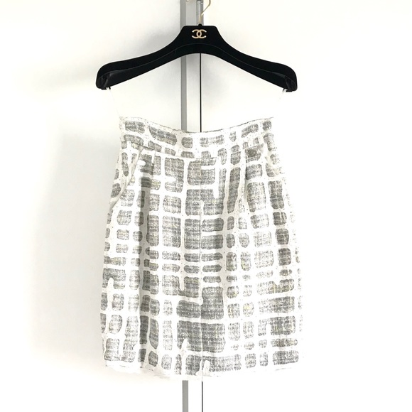 Chanel Vintage Tweed Midi Skirt 2009 Runway Look - Picture 3 of 7